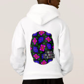 Joli Motif de fleurs roses (Dos)