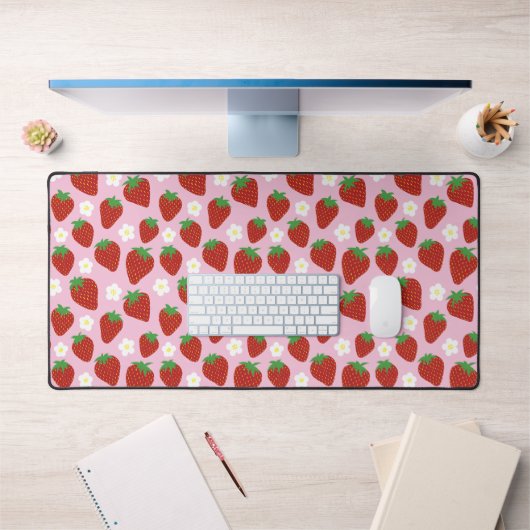 Joli motif de fraise d'été (Bureau 1)