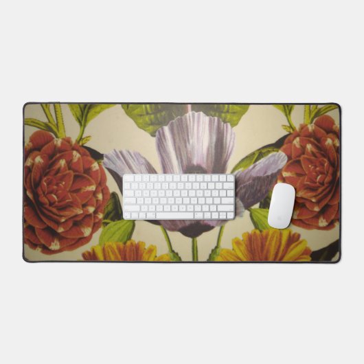 Joli Motif Fleur Violet (Clavier et souris)