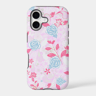 Joli motif floral pastel coloré