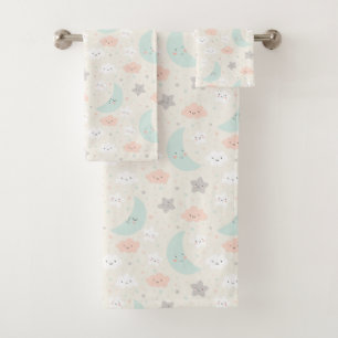 Joli Motif Pastel Sky souriant