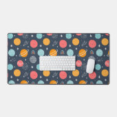 Joli Motif Planète Souriante (Clavier et souris)