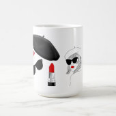 Joli mug à café Accessoires (Centre)
