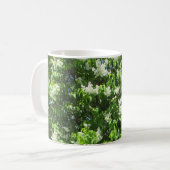 Joli Mug à Café Fleurs de Lilas Blanc (Devant gauche)