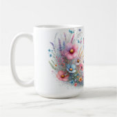 Joli mug à café sur le thème du papillon (Gauche)