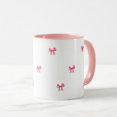 Joli Mug Café Rose Féminin (Devant droit)