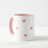 Joli Mug Café Rose Féminin (Devant gauche)