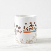 Joli Mug de Café Chaud (Centre)