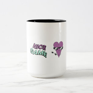 Joli Mug en Céramique Cœur de Jeu