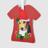 Joli Noël Beagle chiot (devant)