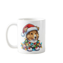 Joli Noël Collie Mug