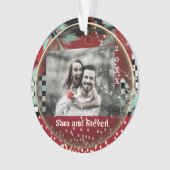 Joli Noël de mariée ou de couple (devant)