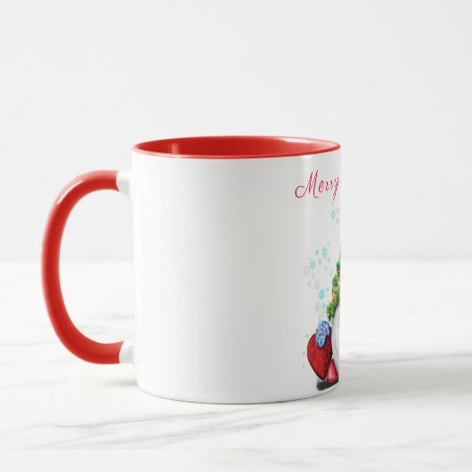 Joli Noël Gnome Mug (Gauche)