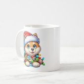 Joli Noël Shiba Inu Mug (Devant gauche)