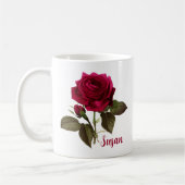 Joli nom de la Mug Rose Susan - modifiable (Gauche)
