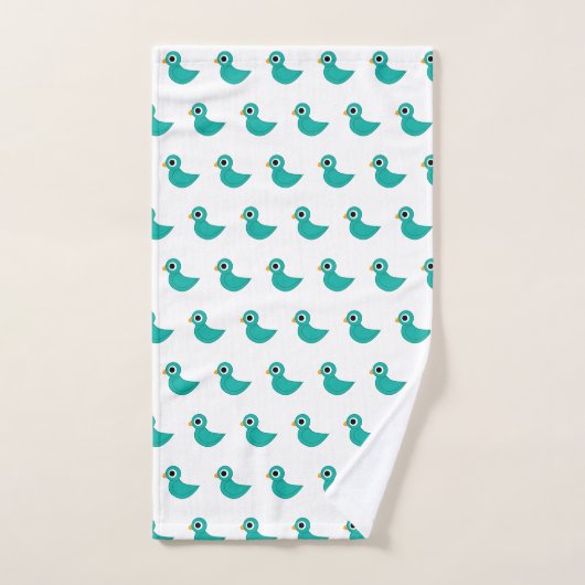Joli oiseau bleu (Serviette à main)