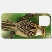 Joli oiseau coque iphone Petit Bruant (Verso (horizontal))