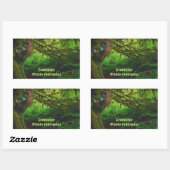 Joli Orangutan Jouer dans la Jungle Stickers (Feuille)