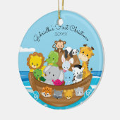 Joli ornement de Noël pour bébé représentant l'Arc (Gauche)