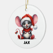 joli ornement de souris (Gauche)