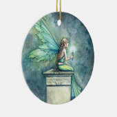 Joli Ornement Fée Verte (Droite)
