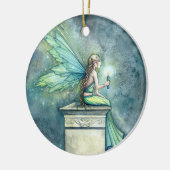 Joli Ornement Fée Verte (Gauche)