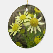 Joli ornement Fleur sauvage Jaune (Gauche)