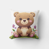 Joli Ours – Coussin pour Enfants Affectueux : Ours (Recto)