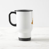 Joli Ours De Cartoon Facétieux Voyage Mug (Gauche)