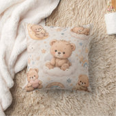 Joli ours en peluche bébé oreiller (Couverture)