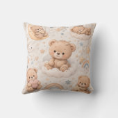 Joli ours en peluche bébé oreiller (Verso)