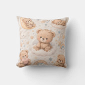 Joli ours en peluche bébé oreiller (Recto)