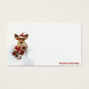 Joli Ours Père Noël Dans Les Cartes De Compliment