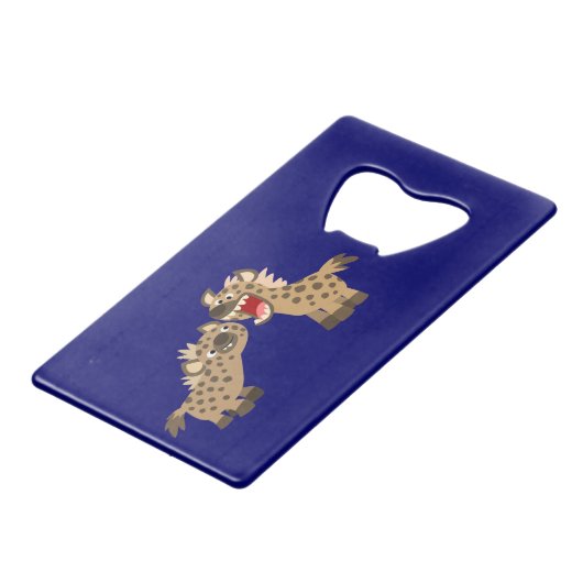 Joli ouvre-bouteille Hyenas de dessin à dents Big (Devant Angle)