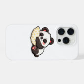Joli panda endormi avec oreiller (Verso Horizontal)