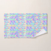 Joli PANIER DE SALLE DE BAINS Pastel Rainbow (Serviette à main)