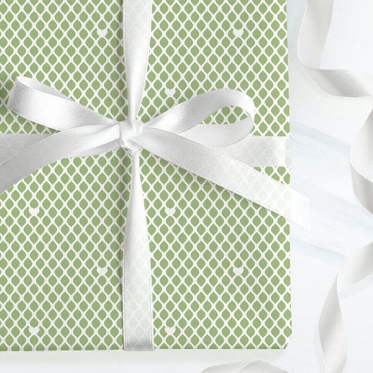 Joli papier cadeau de Saint-Valentin en forme de c