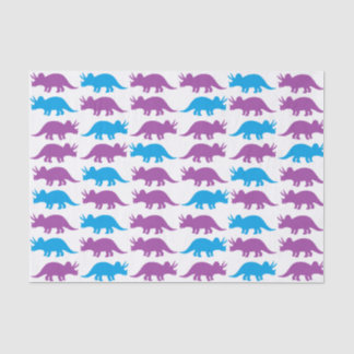 Joli papier de soie de soie de dinosaures
