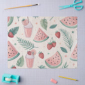 Joli papier de soie estival (Artisanat)