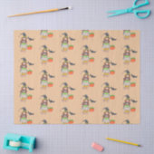Joli papier de soie Halloween sorcière (Artisanat)