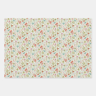 Joli papier d'emballage bleu