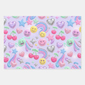 Joli papier d'emballage tendance (Devant 2)