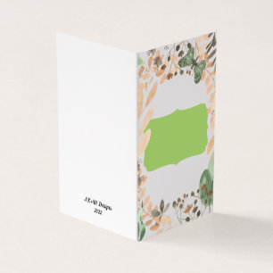 Joli Papillon blanc à l'intérieur des cartes de vo