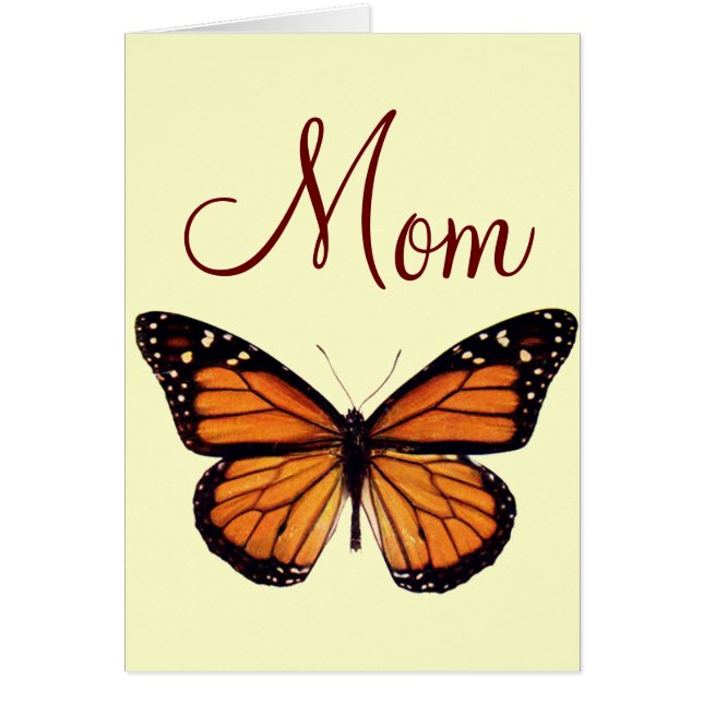 Joli papillon de monarque (Devant)