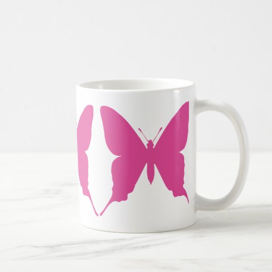 Joli papillon Mug (Droite)