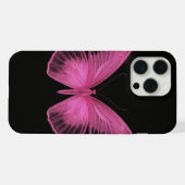 joli papillon rose iphone15 pro max coque (Verso Horizontal)