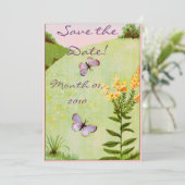 Joli papillons Vintages Invitations (Debout devant)