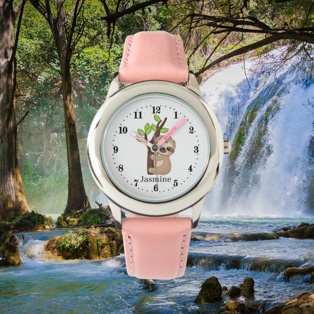 joli paresseux ajouter nom Montre (Créateur téléchargé)