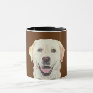 Joli Pastel Dessin Mug de laboratoire jaune