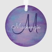 Joli Pastels | Cloud rose mignon Ciel bleu violet (dos)